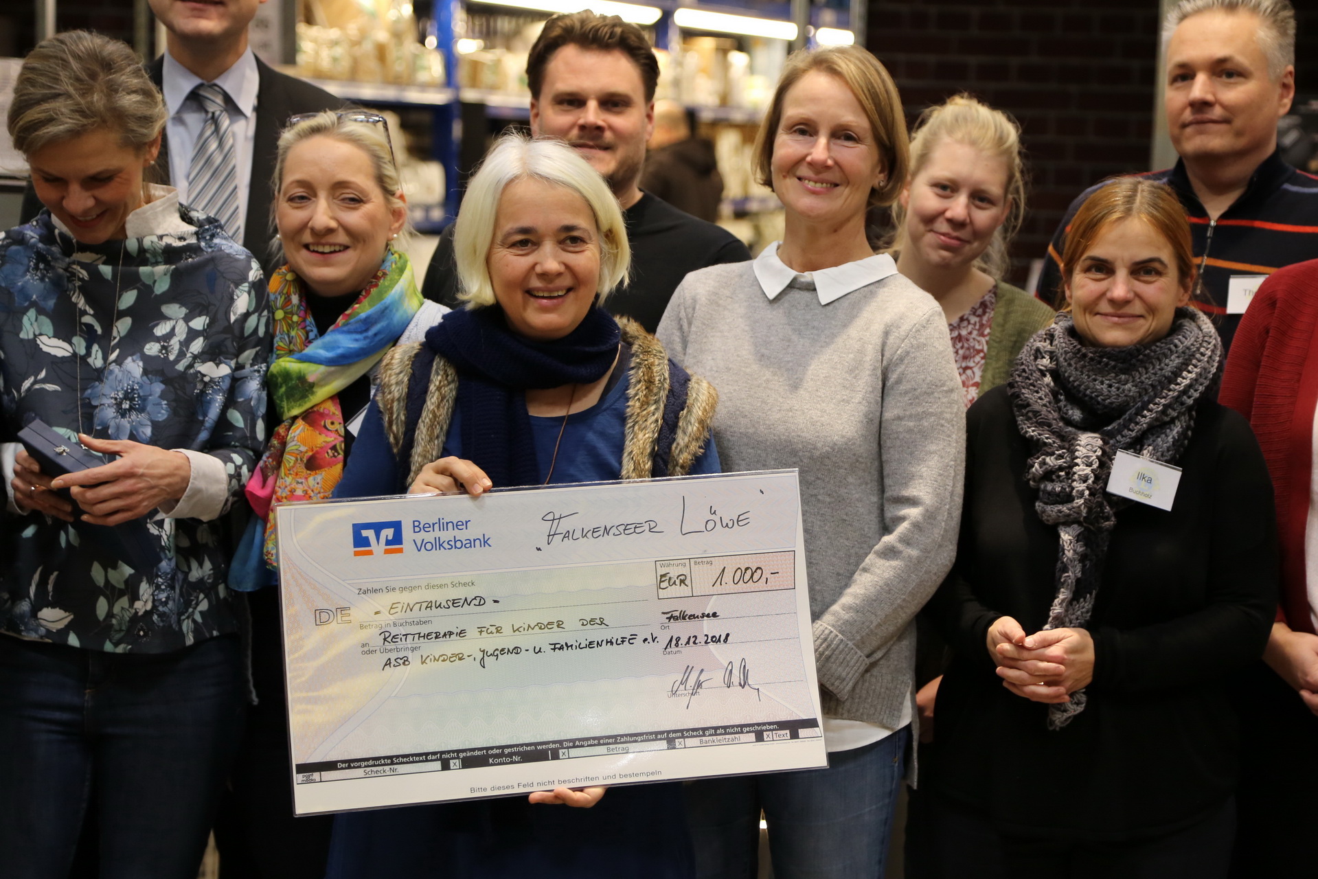 ASB Reittherapie gewinnt Publikumspreis des „Falkenseer Löwen“