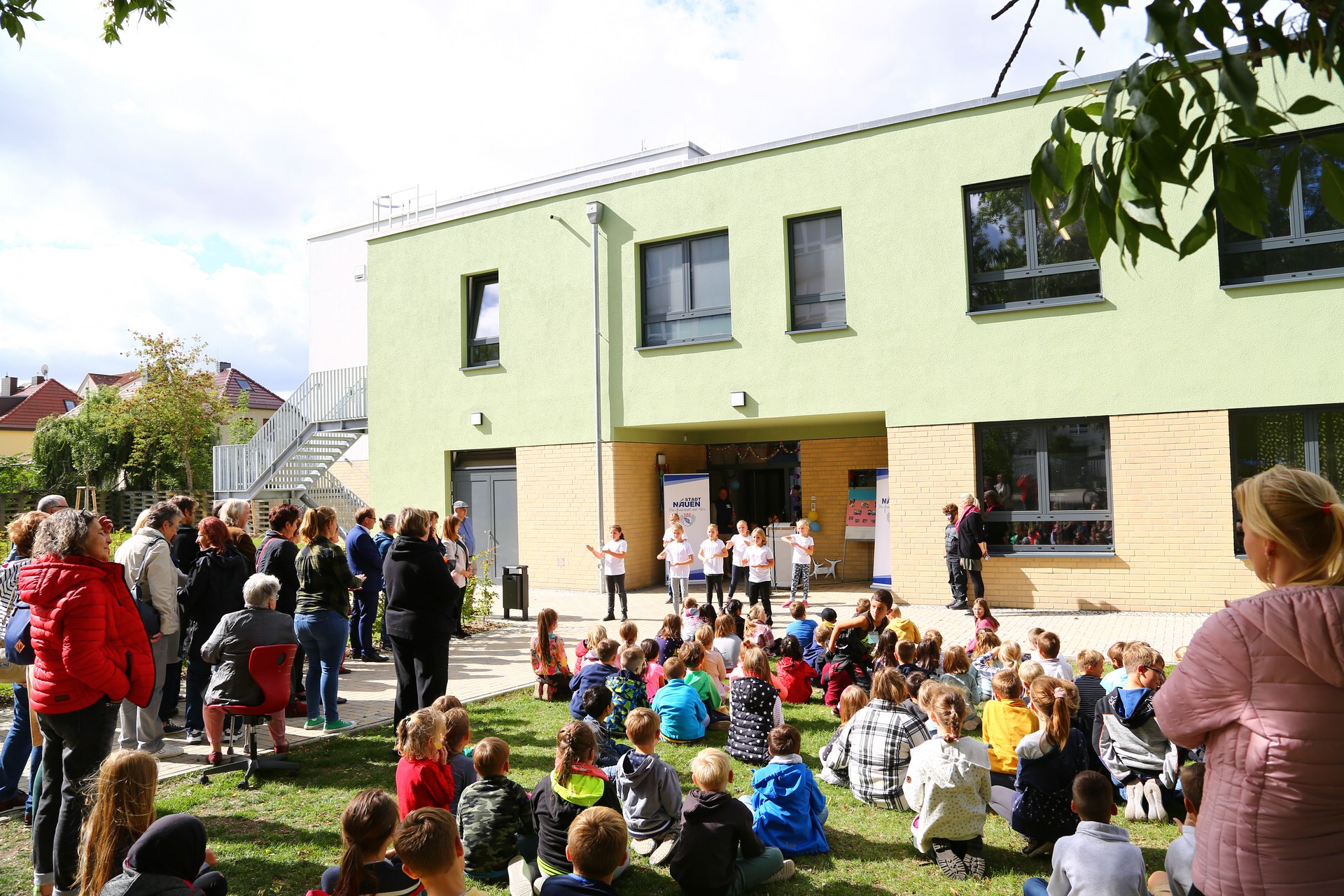 Neues Hortgebäude in Nauen eingeweiht