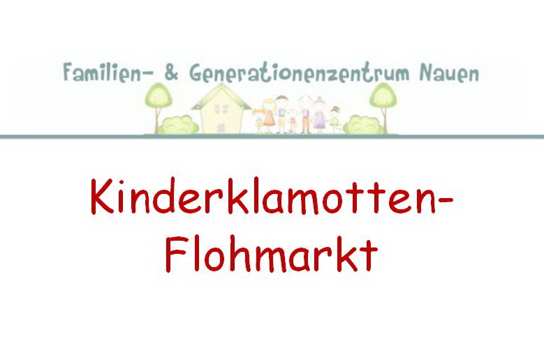 Kinderklamotten-Flohmarkt