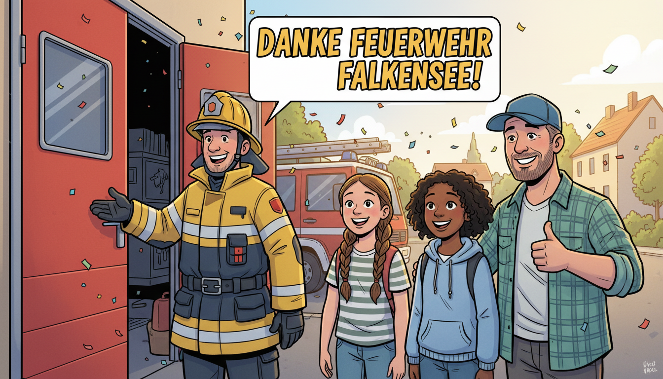 Danke Feuerwehr Falkensee!