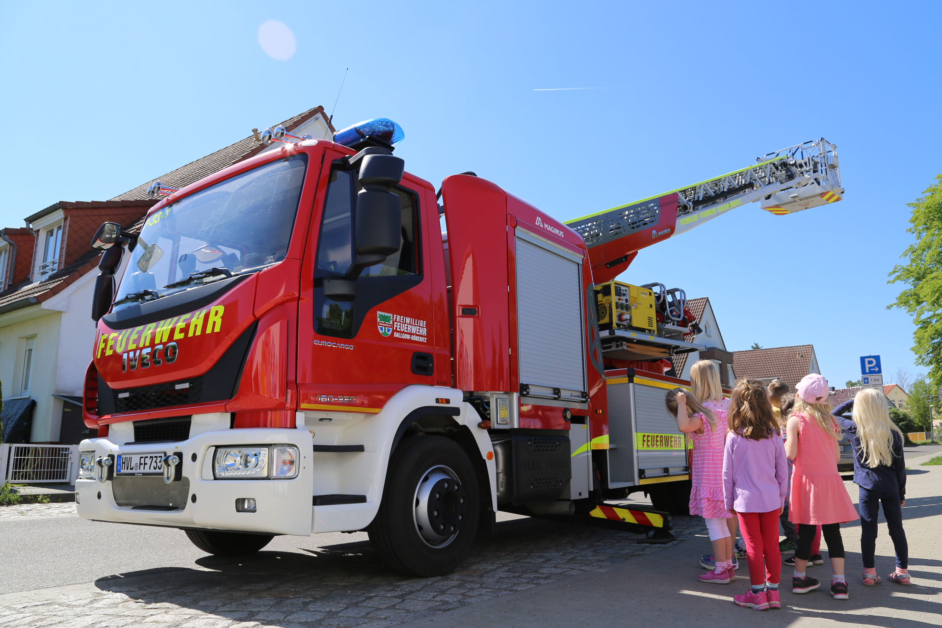 Tatü Tata die Feuerwehr ist da!