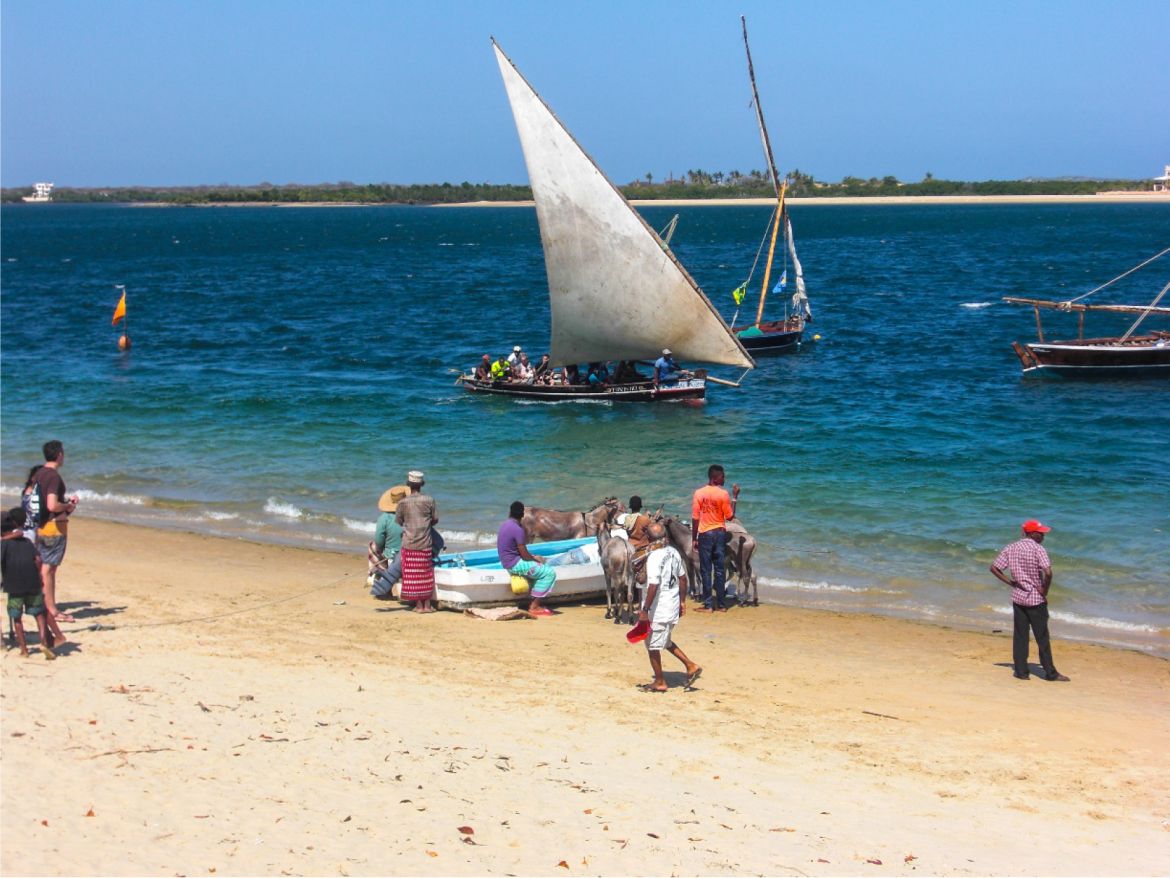 Lamu Segelschiff